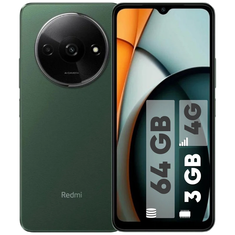 گوشی موبایل شیائومی مدل Redmi A3 دو سیم کارت ظرفیت 64 گیگابایت و رم 3 گیگابایت به همراه شارژر 18 وات گوشی موبایل شیائومی مدل Redmi A3 دو سیم کارت ظرفیت 64 گیگابایت و رم 3 گیگابایت به همراه شارژر 18 وات