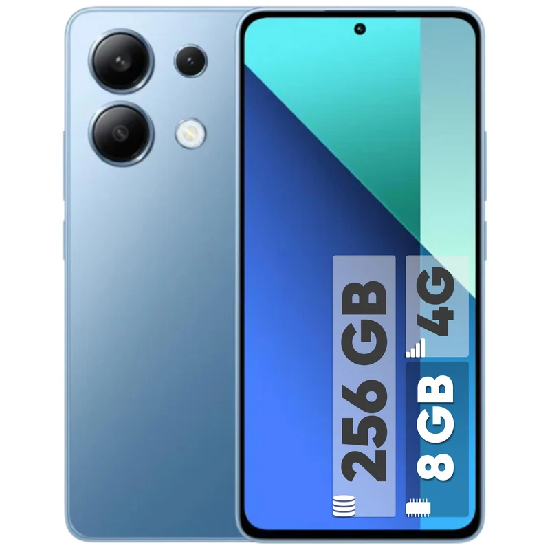 گوشی موبایل شیائومی مدل Redmi Note 13 4G دو سیم کارت ظرفیت 256 گیگابایت و رم 8 گیگابایت_گلوبال