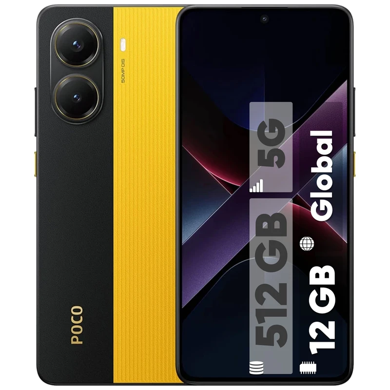 گوشی موبایل شیائومیPoco X7 دو سیم کارت ظرفیت 512 گیگابایت و رم 12 گیگابایت - گلوبال