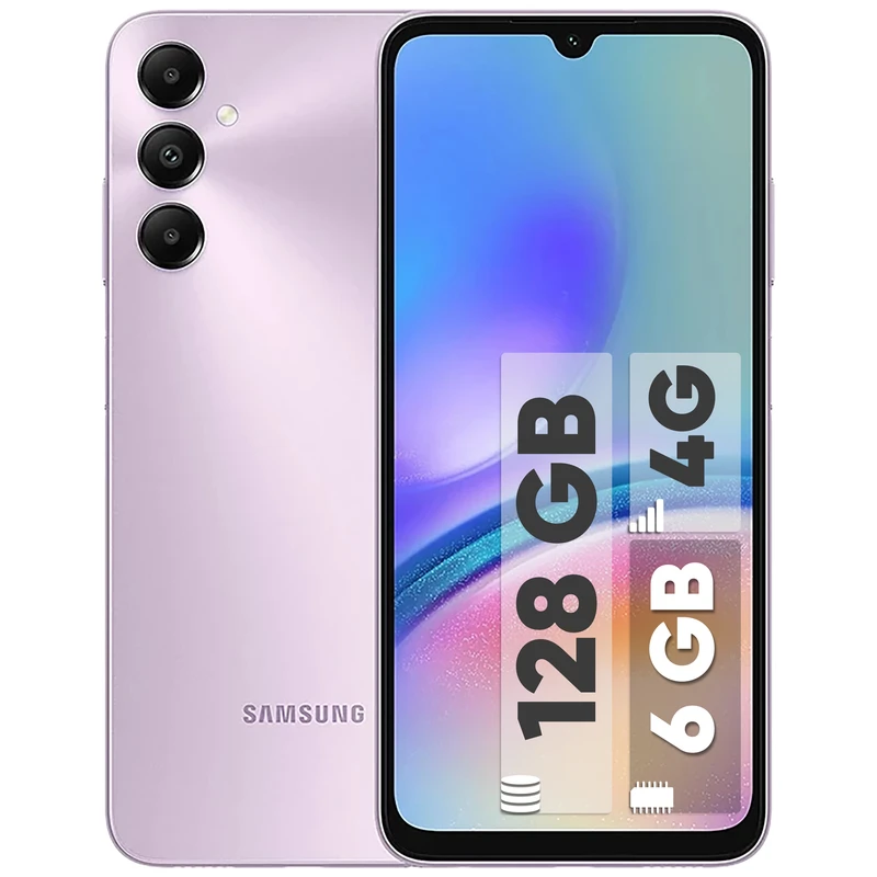 گوشی سامسونگ Galaxy A05s دو سیم کارت ظرفیت 128 گیگابایت و رم 6 گیگابایت_چین