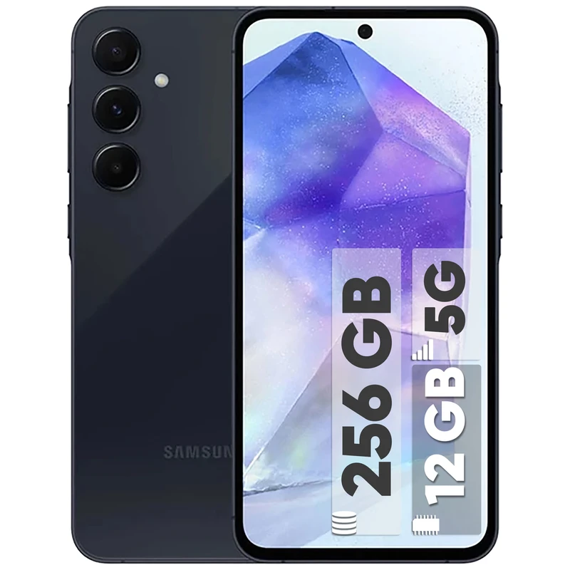 گوشی موبایل سامسونگ مدل Galaxy A55 دو سیم کارت ظرفیت 256 گیگابایت و رم 12 گیگابایت_گلوبال