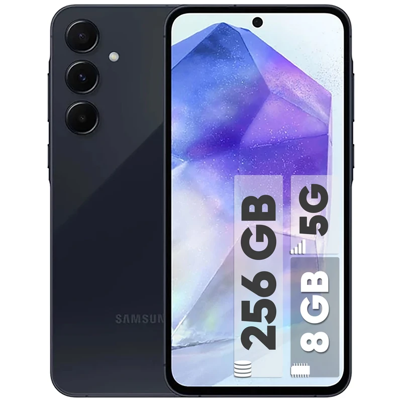 گوشی موبایل سامسونگ مدل Galaxy A55 دو سیم کارت ظرفیت 256 گیگابایت و رم 8 گیگابایت_هند