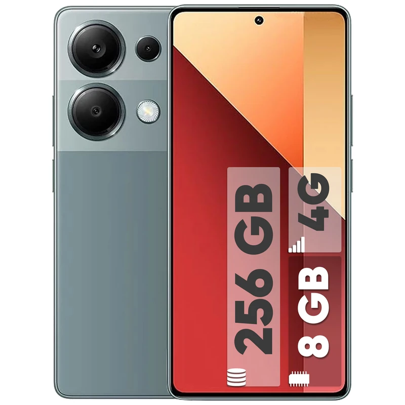 گوشی موبایل شیائومی مدل Redmi Note 13 Pro 4G دو سیم کارت ظرفیت 256 گیگابایت و رم 8 گیگابایت_چین