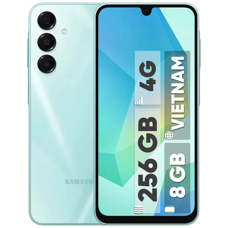 گوشی موبایل سامسونگ مدل Galaxy A16 5G دو سیم کارت ظرفیت 256 گیگابایت و رم 8 گیگابایت - ویتنام