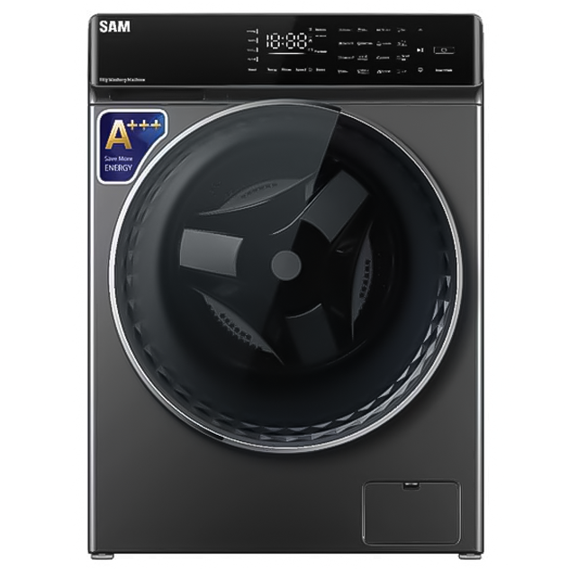 ماشین لباسشویی سام الکترونیک مدل DD-P1485 ظرفیت 9 کیلوگرم
