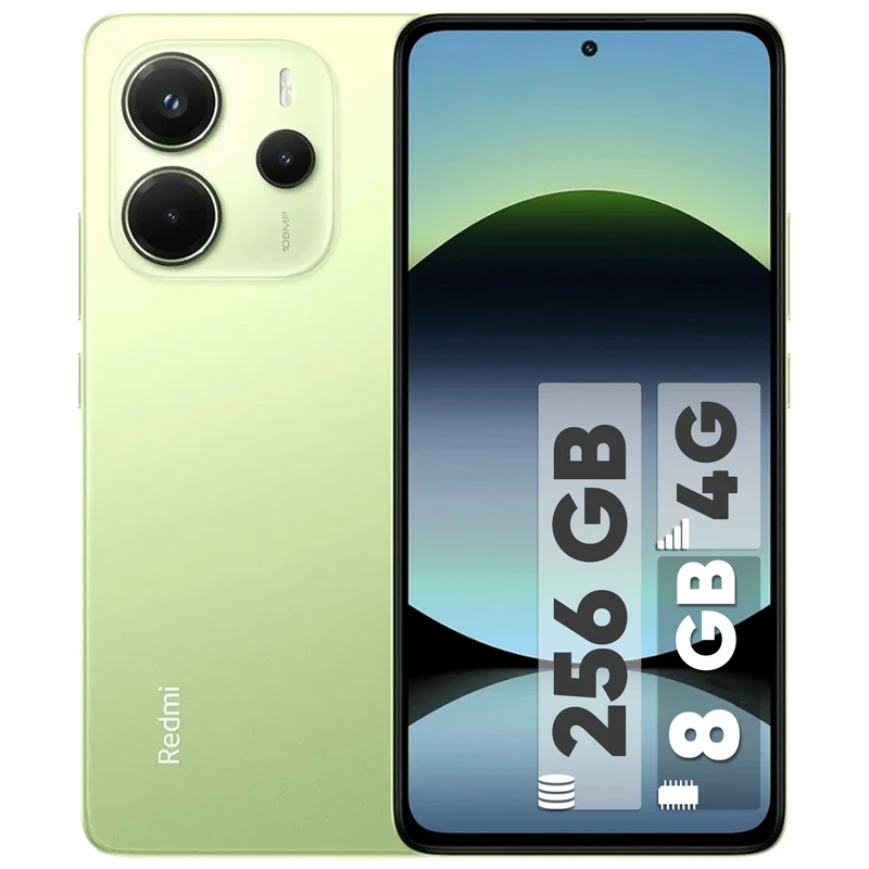 گوشی موبایل شیائومی مدل Redmi Note 14 4G دو سیم کارت ظرفیت 256 گیگابایت و رم 16 گیگابایت