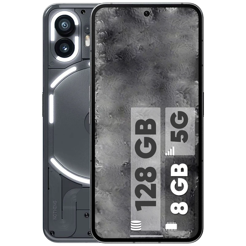 گوشی موبایل ناتینگ مدل Phone 2 دو سیم کارت ظرفیت 128 گیگابایت و رم 8 گیگابایت