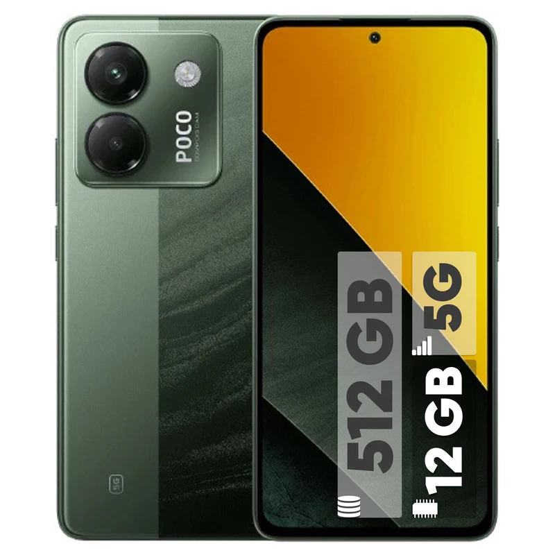گوشی موبایل شیائومی مدل Poco M7 دو سیم کارت ظرفیت 512 گیگابایت و رم 12 گیگابایت