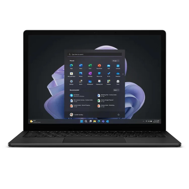 لپ تاپ 13.5 اینچی مایکروسافت مدل Surface Laptop 5-i5 1235U-8GB LPDDR5X-256GB SSD-Touch