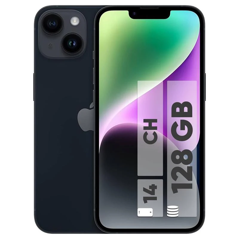 گوشی موبایل اپل iPhone 14 CH نات اکتیو ظرفیت 128 گیگابایت رم 6 گیگابایت
