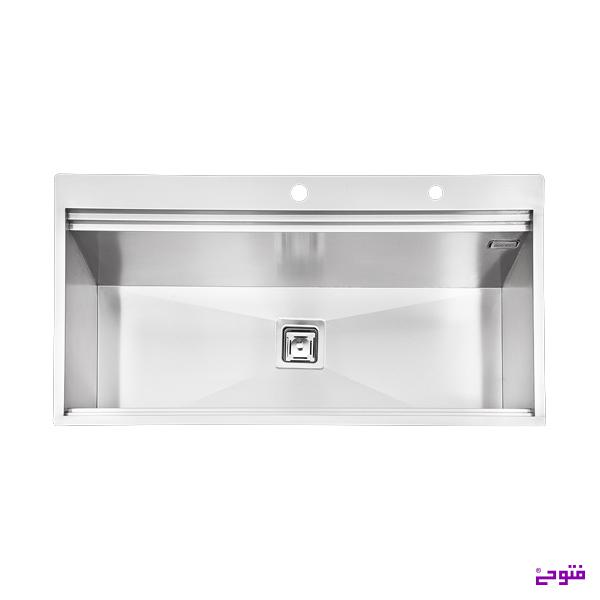 سینک ظرفشویی پرنیان استیل مدل 4209 توکار