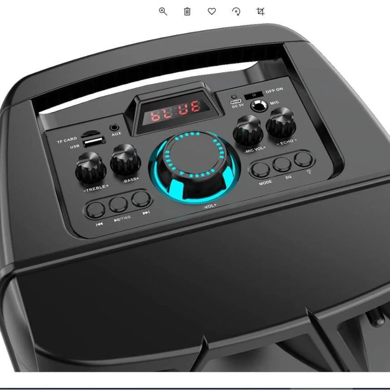 اسپیکر بلوتوثی قابل حمل مدل ZQS8210 اسپیکر بلوتوثی قابل حمل مدل ZQS8210